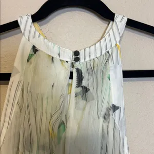 Anthropologie‎ Floral Garden Party Dress Size 0 thumbnail 10