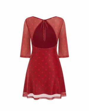 Cider Dress Mini Full Sleeve Backless thumbnail 3