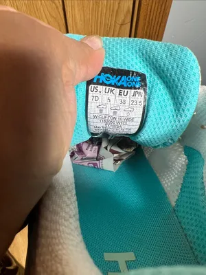 Hoka Women's White & Teal Running Sneakers thumbnail 4