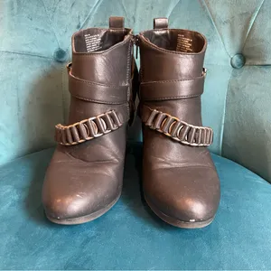 Motorcycle Style Booties thumbnail 2