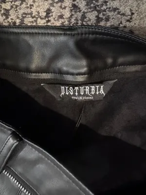 Disturbia Faux Leather Pants thumbnail 4