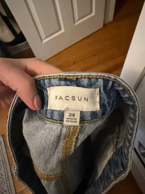 PacSun Jean Skirt Mini Denim Blue thumbnail 4