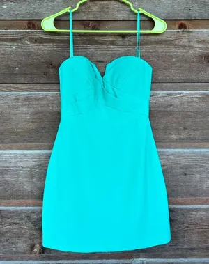 Do+ Be Teal Tube Dress thumbnail 1