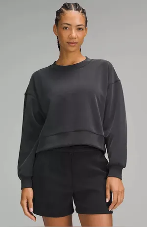 Lululemon Softstreme Boxy oversized Cropped crewneck thumbnail 1