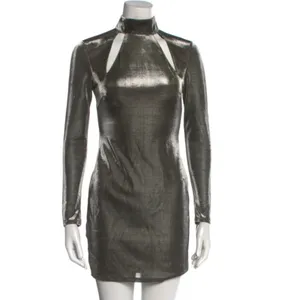 Revolve MISHA Tamika metallic mini dress thumbnail 4