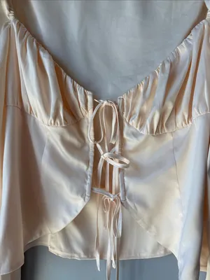 Majorelle Satin Festival Coquette Waldorf Top Blouse thumbnail 3