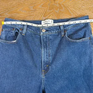 Abercrombie & Fitch The '90s Straight Ultra‎ High Rise Jeans Size 32/14R thumbnail 7