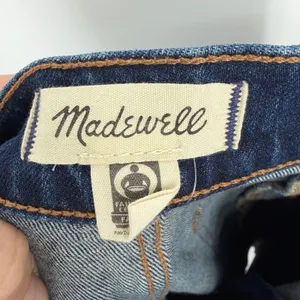 Madewell Emmett Wide Leg‎ Jeans Dark Indigo Wash Size 26 thumbnail 4