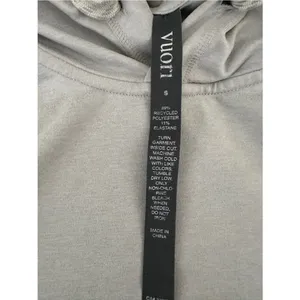 Vuori Women's Halo Essential Hoodie Size S Gray thumbnail 5