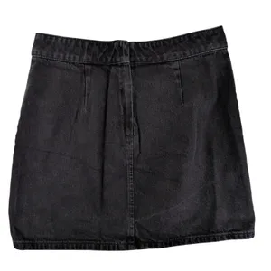 Madewell Womens Black Denim A-Line Mini Skirt Size 28‎ NF949 High Rise Cotton thumbnail 2
