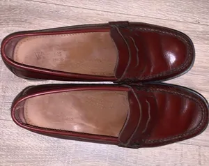 G.H. Bass &Co. Katherine 2 Wefjuns brown leather office loafers made in Brazil thumbnail 9