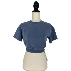 Lululemon Softstreme Gathered Tee in‎ Blue thumbnail 2