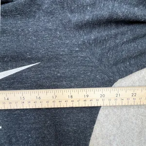 Vintage Nike Hoodie Womens M Gray Y2K Just Do It Athleisure Sporty Streetwear thumbnail 6