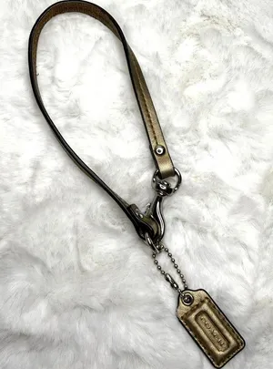 Coach Gold Replacement Hangtag Wristlet Strap thumbnail 1
