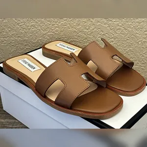 Steve Madden Women’s Hadyn Cognac Color Sandals Size -6M thumbnail 6