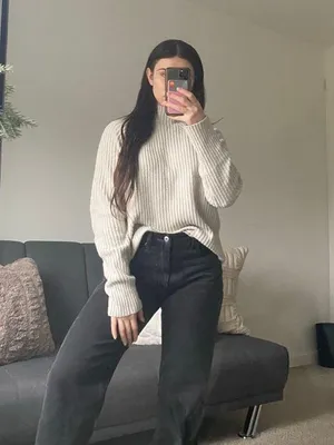 Ribbed sweater Tan Size M thumbnail 1