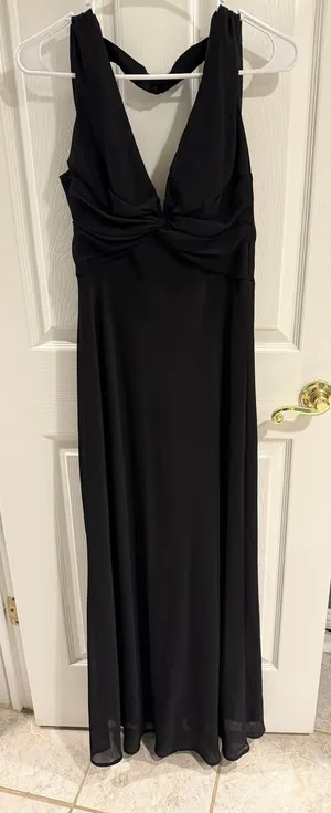 Black Bridesmaid Dress Lulus thumbnail 3