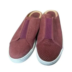 Sofft Beekon Sneaker Mule Rustic Red Snake Embossed Leather Comfort Womens 10M thumbnail 2
