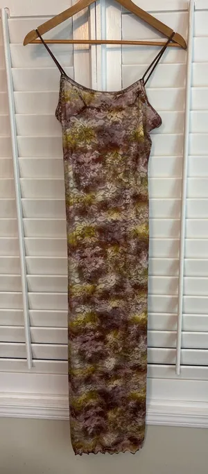 out‎ from under Sheer Lace Midi Dress Size XS thumbnail 1