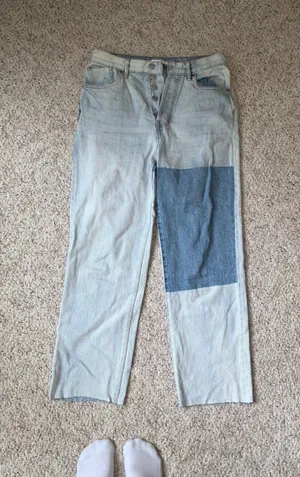 PacSun Dad Jeans With Denim Patches thumbnail 3