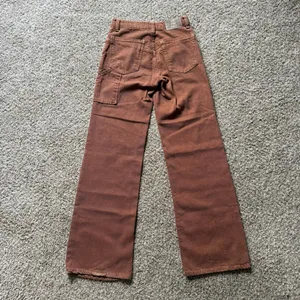 Free People We The Free Tinsley Baggy High-Rise Jeans NWOT Size 24 Chocolate thumbnail 5