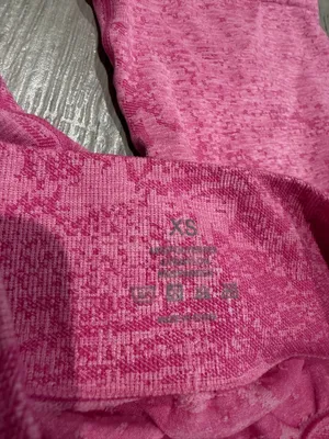 NVGTN Bubble Gum Pink Digital Seamless Shorts thumbnail 5