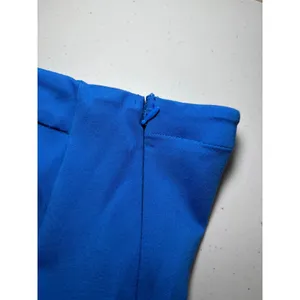 Hollister Royal Blue Strapless Skater Skirt Dress Large Corset Top‎ Stretch thumbnail 9