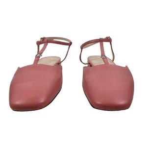 Gucci Double GG T Strap Patent Leather Ballet Flat Pink Size 39.5 thumbnail 5