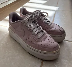 Pink Nike Platform Air Force thumbnail 1