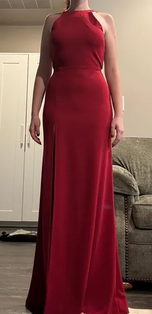 Windsor Red Formal Maxi Dress thumbnail 5