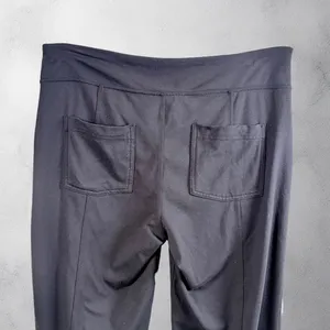 ATHLETA Pocket High-Rise Straight Leg Yoga Pants‎ Black, (XL) thumbnail 5