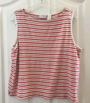 FINAL MARKDOWN Ladies Liz Claiborne tank top extra large thumbnail 1
