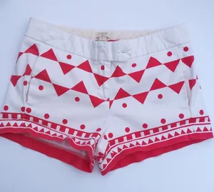 J.Crew Geometric Design Stretch Shorts Sz 2 thumbnail 1