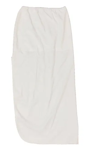 Full Length Control Slip David’s Bridal Size M White Slit USA wedding bride thumbnail 1