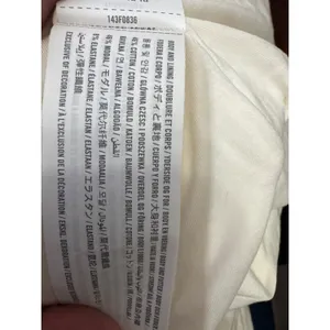 Abercrombie & Fitch Fold over Ruched Waist Maxi Skirt Cream White XL Petite NEW thumbnail 5