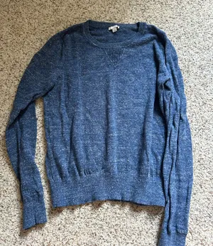 Navy Blue Gap Sweater Knit thumbnail 1