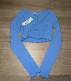 brand new urban outfitter baby blue long sleeve small thumbnail 1