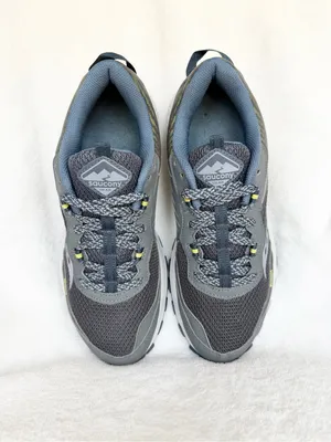 Saucony Women’s Grey and Yellow Trail Running Shoes 9.5 thumbnail 2