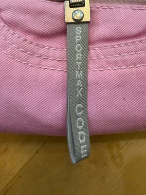 Sportmax Vintage Pink Y2K Mid Rise Zipper Detail Bootcut Pants thumbnail 4