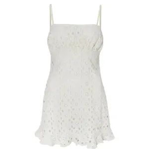 nasty‎ gal broderie frill hem minidress Size 2 thumbnail 5