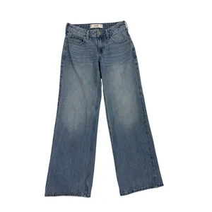 Hollister Jeans Low Rise Baggy Loose Fit Relaxed Distressed Denim Size 00 | 24 thumbnail 3