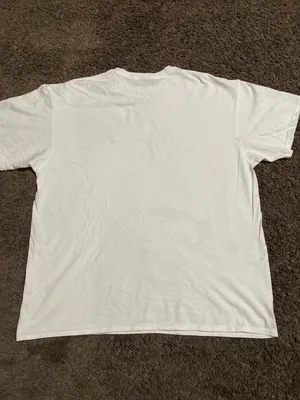 Billie Eilish White Tee Size Large thumbnail 2