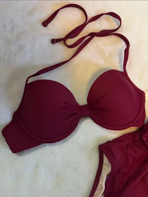 Cupshe Plum Twist Front One-Piece thumbnail 10