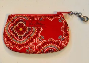 Vera Bradley - wallet keychain! In great condition! 🧡 thumbnail 1
