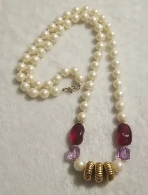 Vintage Long Cadoro Fashion Necklace thumbnail 1