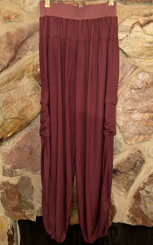 Free People Movement Final Stretch Pants in Clove Mauve thumbnail 3