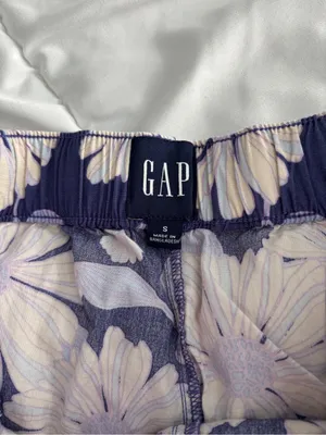 GAP Navy Floral Pajama Set thumbnail 8