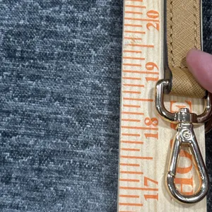 Michael Kors Tan Brown Replacement Crossbody Strap‎ Gold Hardware Saffiano Purse thumbnail 5