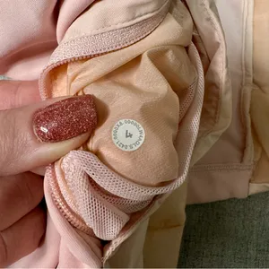 Lululemon Down For It All Vest Down Winter Coat Pink Mist Size 4 thumbnail 13