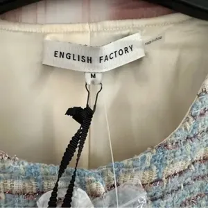 English Factory Metallic tweed shift dress thumbnail 2